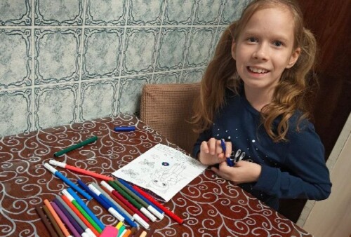 Ксюша Ефремова, 9 лет
