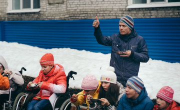 Ребята из детского дома превратились в кочевников